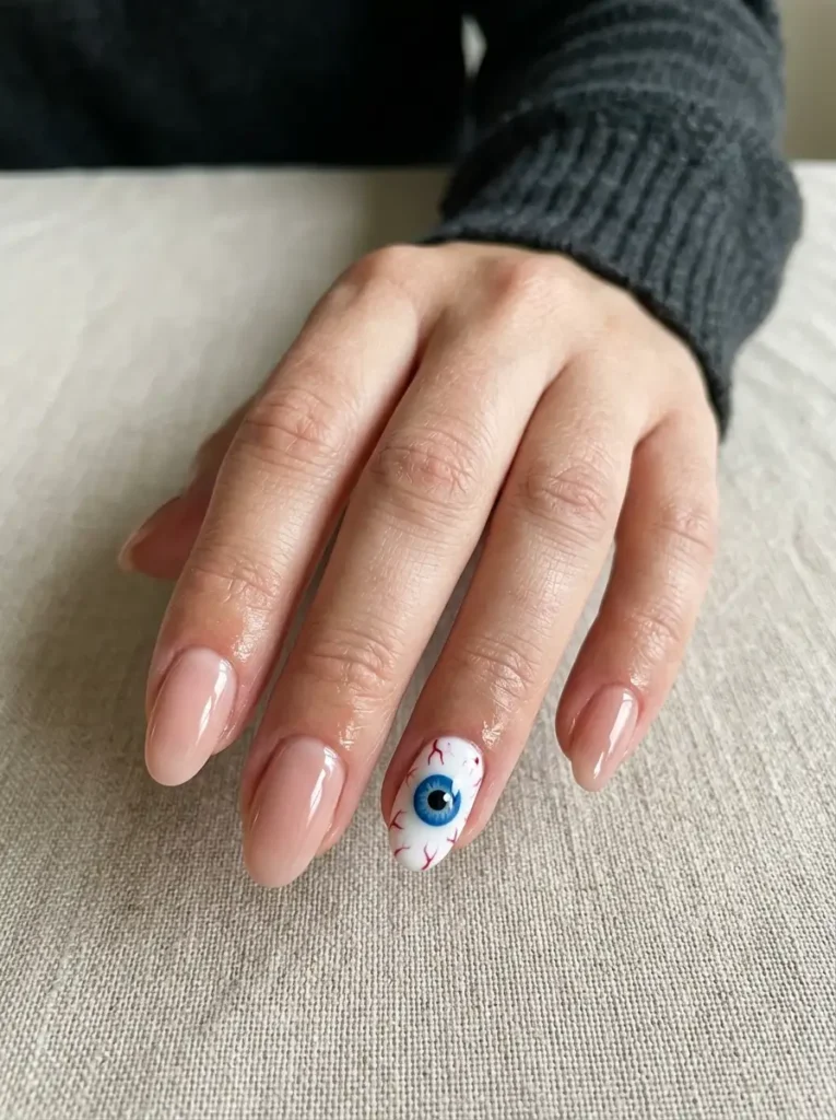 Eyeball Nail Art
