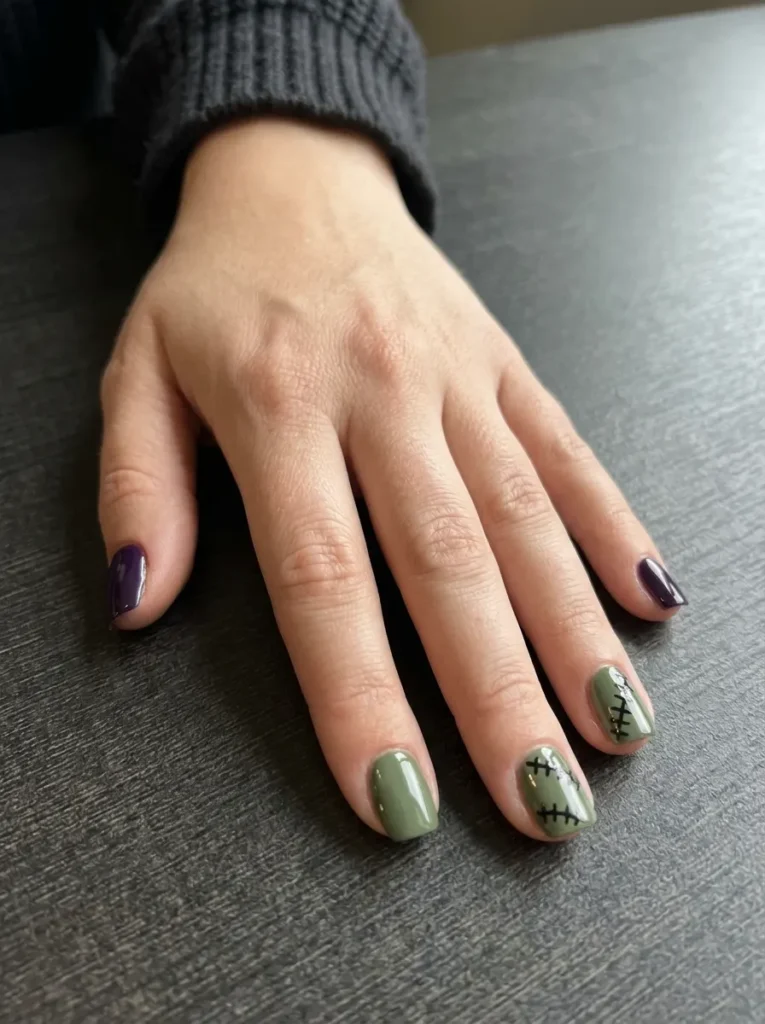 Frankenstein Stitch Nails