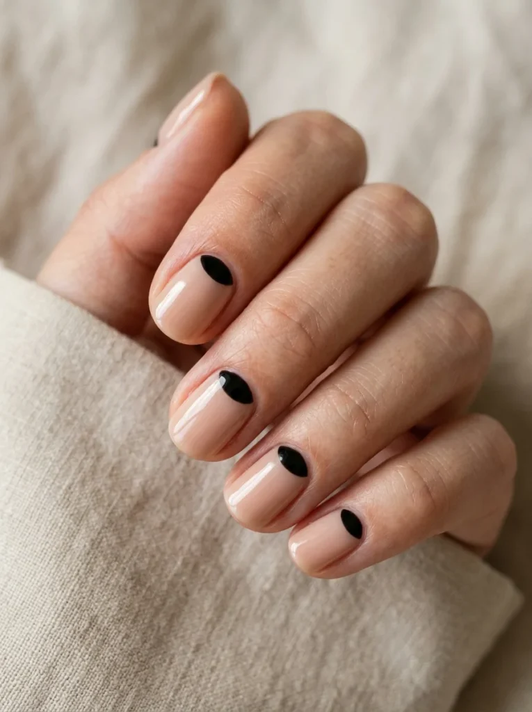 Half-Moon Nails