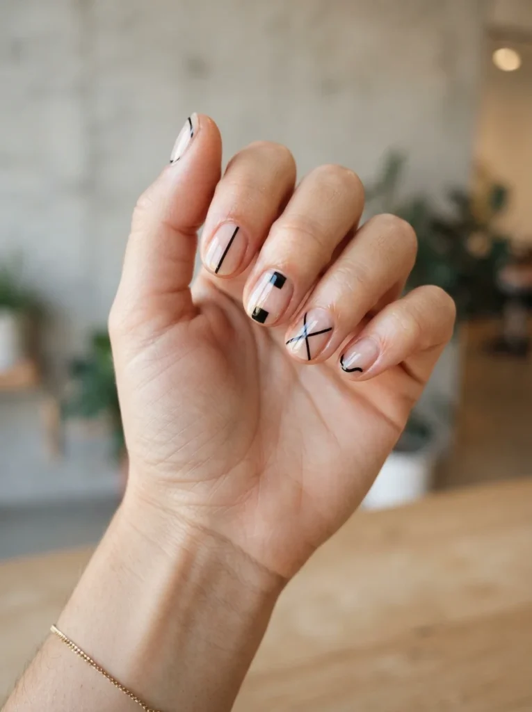 Negative-Space Nail Designs