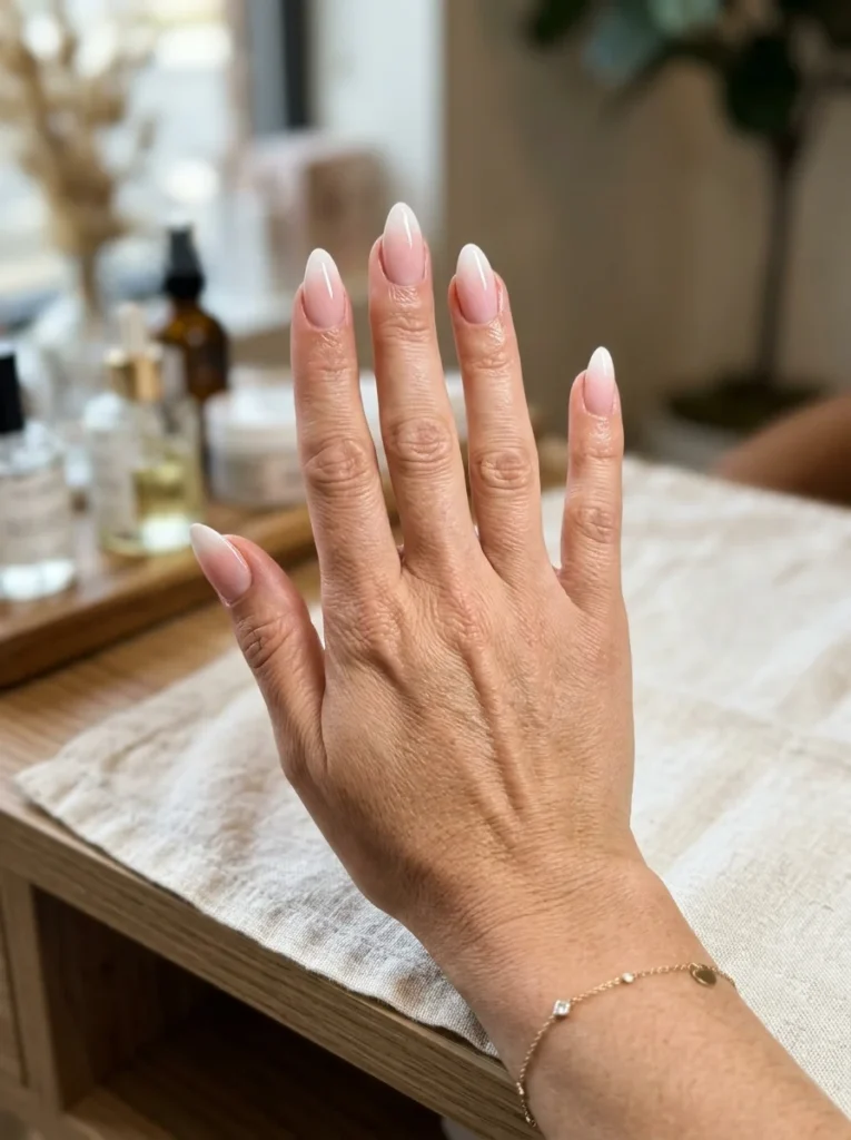 Ombre French Tip Nails