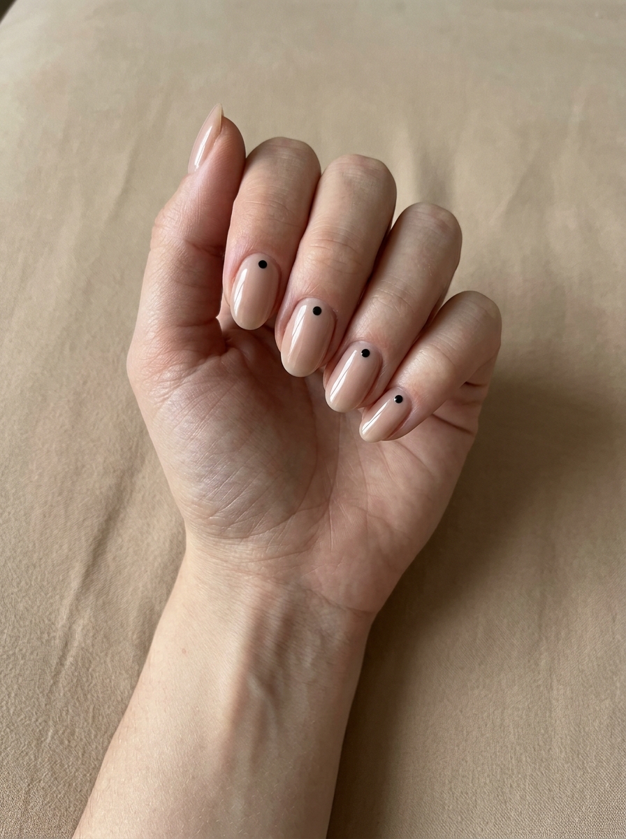 Single-Dot Nail Art
