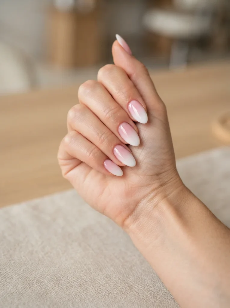 Sponge Ombré Nails