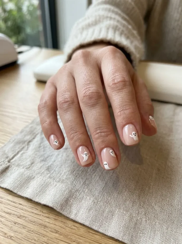 Tiny Ghosts on a Nude Base