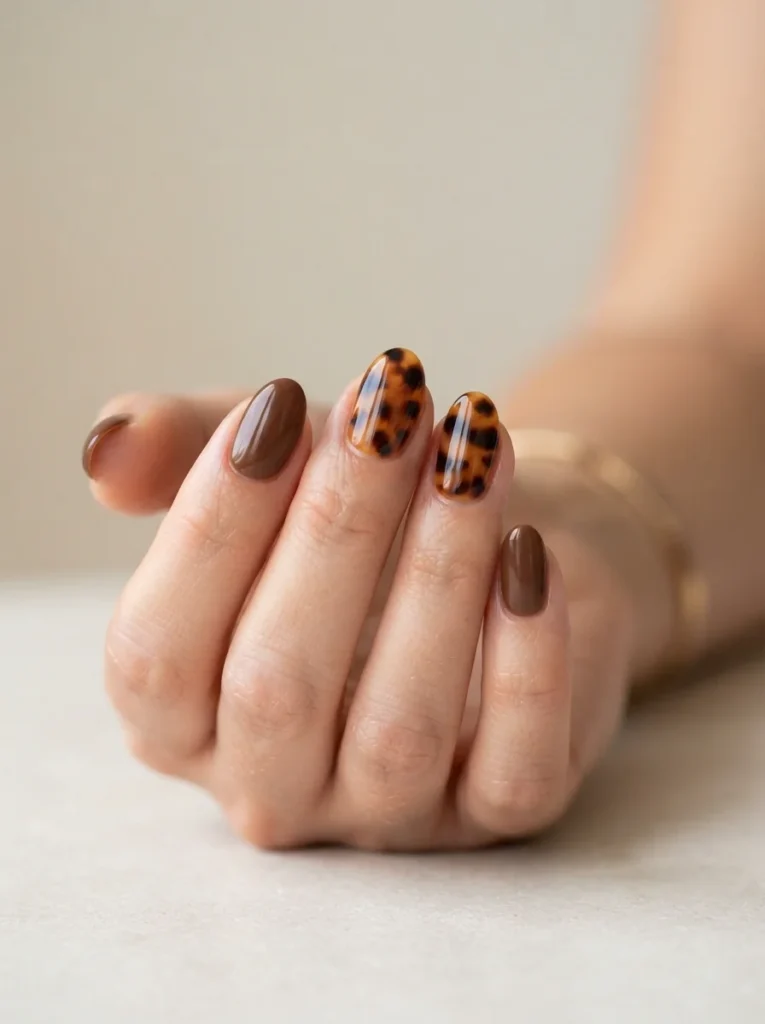 Tortoiseshell Nails